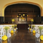 wedding setup The Bluestone - Columbus Ohio