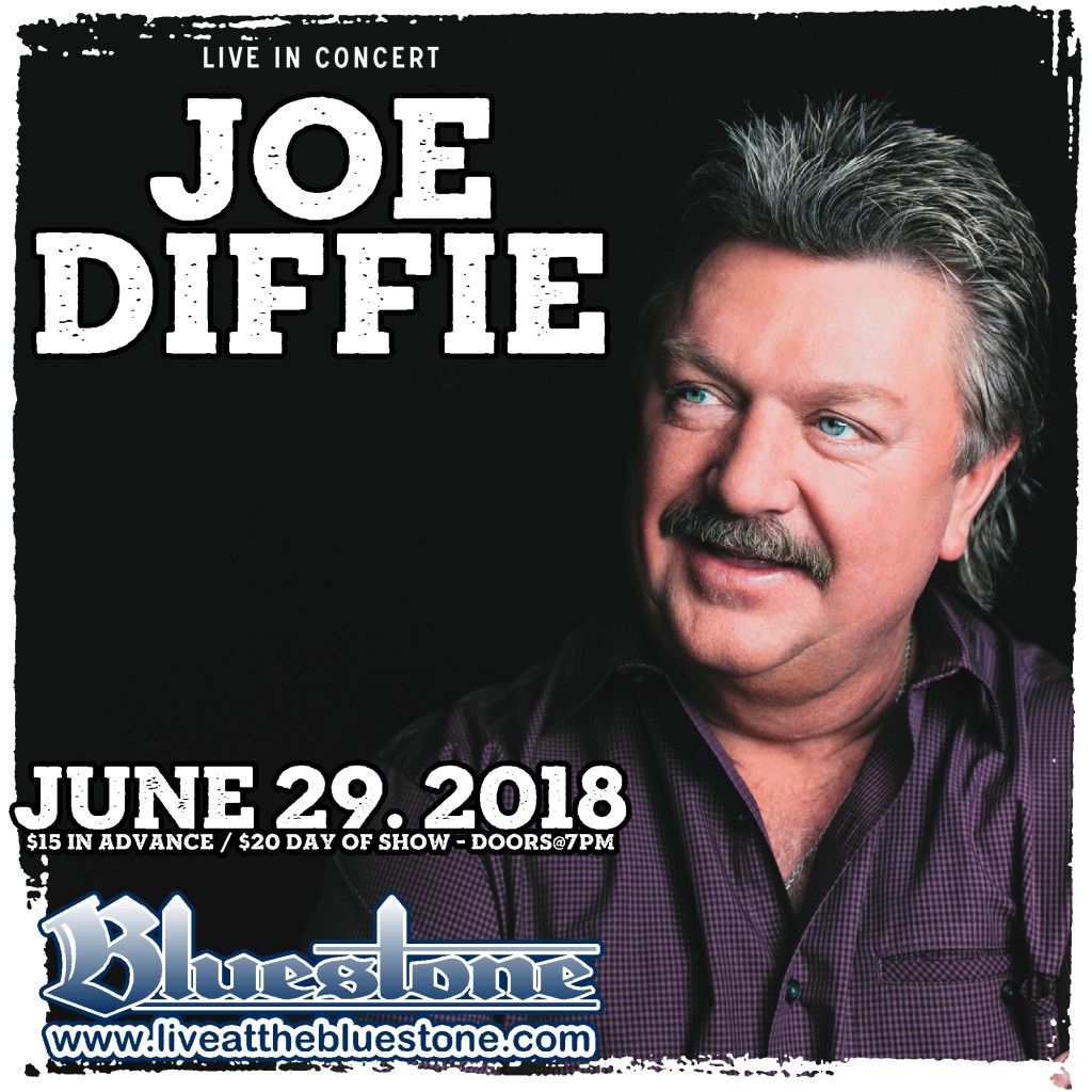 Joe Diffie LIVE June, 29th - The Bluestone