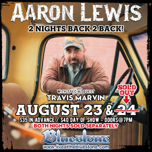 SOLD OUT!! Aaron Lewis LIVE August, 24th @ The Bluestone | Columbus | Ohio | United States
