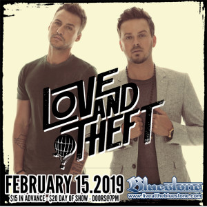 Love and Theft LIVE February 15th 2019 @ The Bluestone | Columbus | Ohio | United States