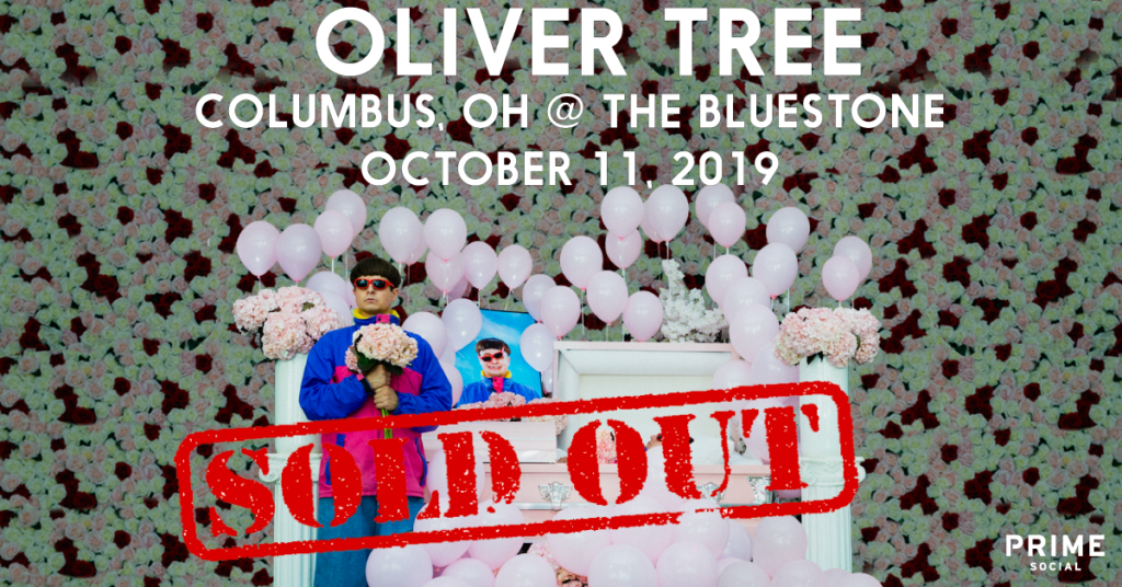 SOLD OUT! Prime Social Group Presents: Oliver Tree LIVE @ The Bluestone 