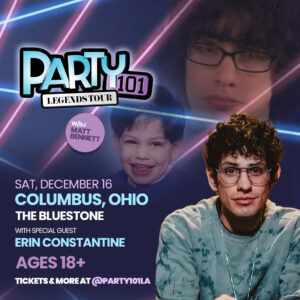 Party101 w/ DJ Matt Bennett December 16, 2023 @ The Bluestone